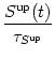 $\displaystyle {S^{\text{up}}(t) \over {\tau_{S^{\rm up}}}}$